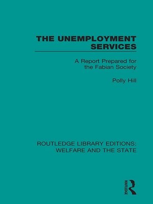 cover image of The Unemployment Services